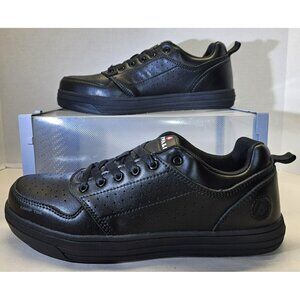 AirWalk Men's Arena Black Low-top/Oil Resistant/Slip Resistant/Comp Toe Safety S